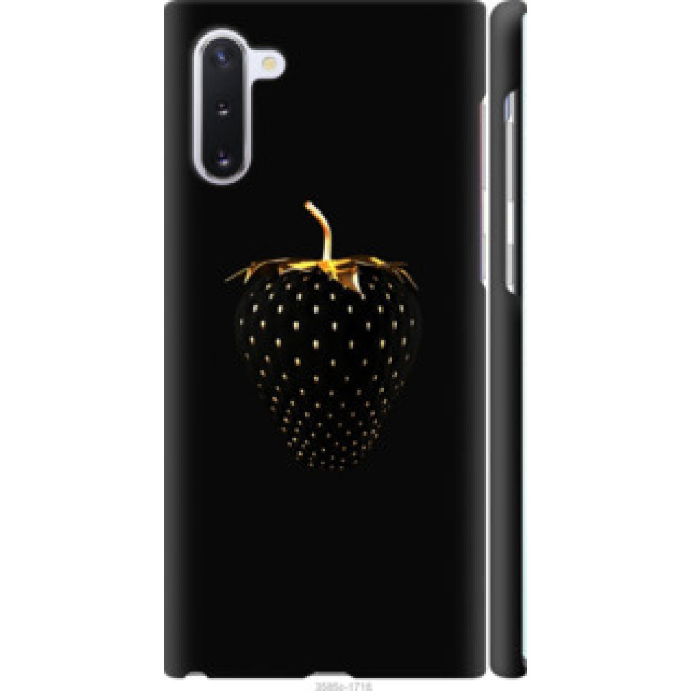 Чехол на Samsung Galaxy Note 10 Черная клубника (3585c-1718)