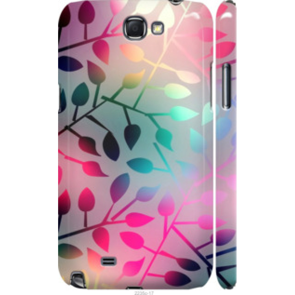 Чехол на Samsung Galaxy Note 2 N7100 Листья (2235c-17)