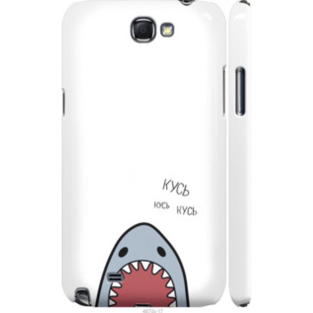 Чехол на Samsung Galaxy Note 2 N7100 Акула (4870c-17)
