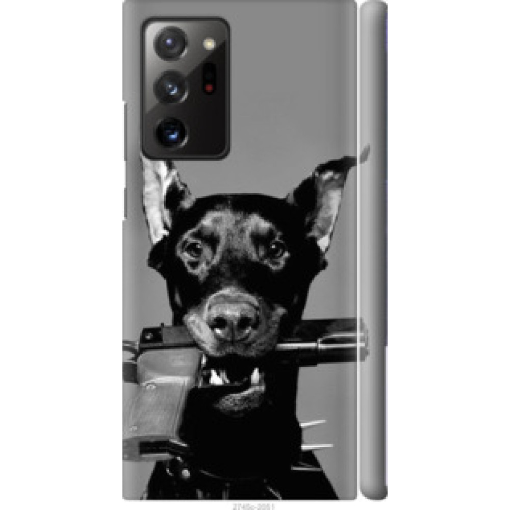 Чехол на Samsung Galaxy Note 20 Ultra Доберман (2745c-2051)