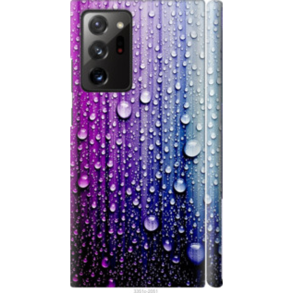 Чехол на Samsung Galaxy Note 20 Ultra Капли воды (3351c-2051)