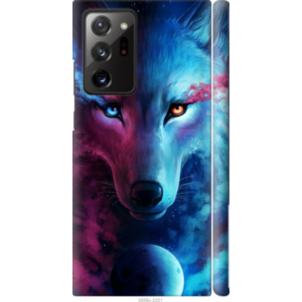 Чохол на Samsung Galaxy Note 20 Ultra Арт-волк (3999c-2051)
