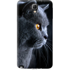 Чехол на Samsung Galaxy Note 3 Neo N7505 Красивый кот (3038u-136)