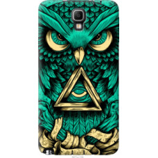 Чехол на Samsung Galaxy Note 3 Neo N7505 Сова Арт-тату (3971u-136)