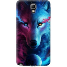 Чехол на Samsung Galaxy Note 3 Neo N7505 Арт-волк (3999u-136)