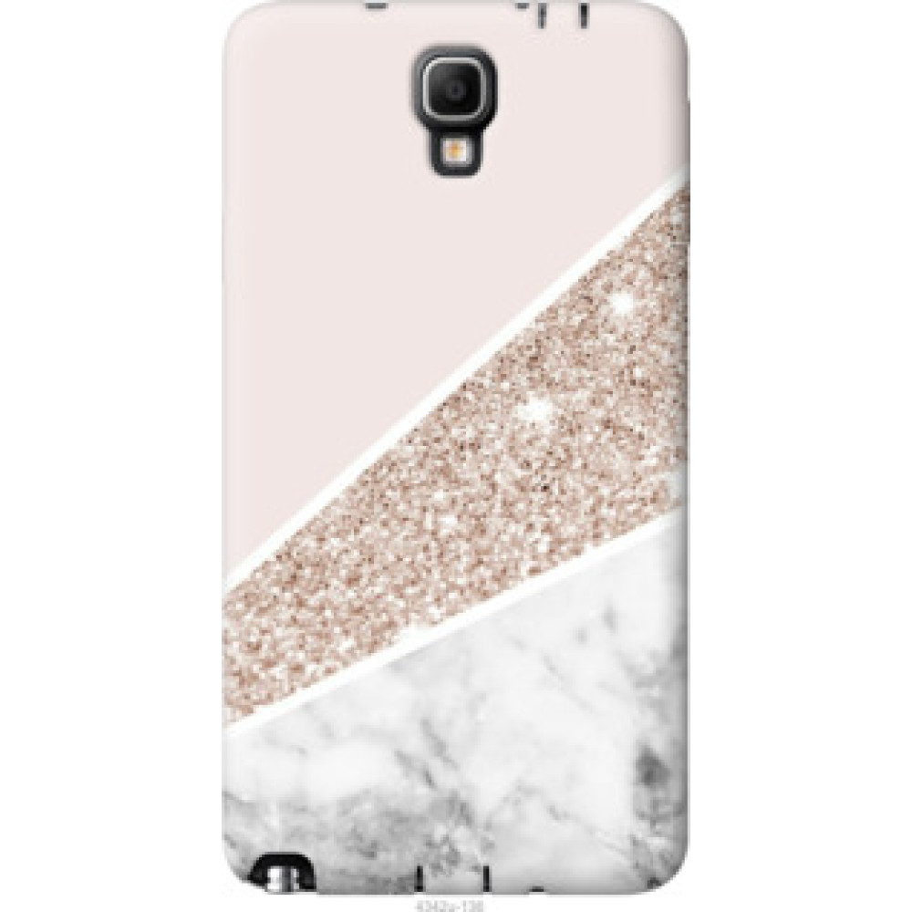 Чехол на Samsung Galaxy Note 3 Neo N7505 Пастельный мрамор (4342u-136)