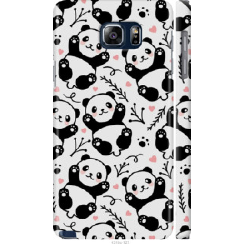 Чехол на Samsung Galaxy Note 5 N920C Панды (4318c-127)