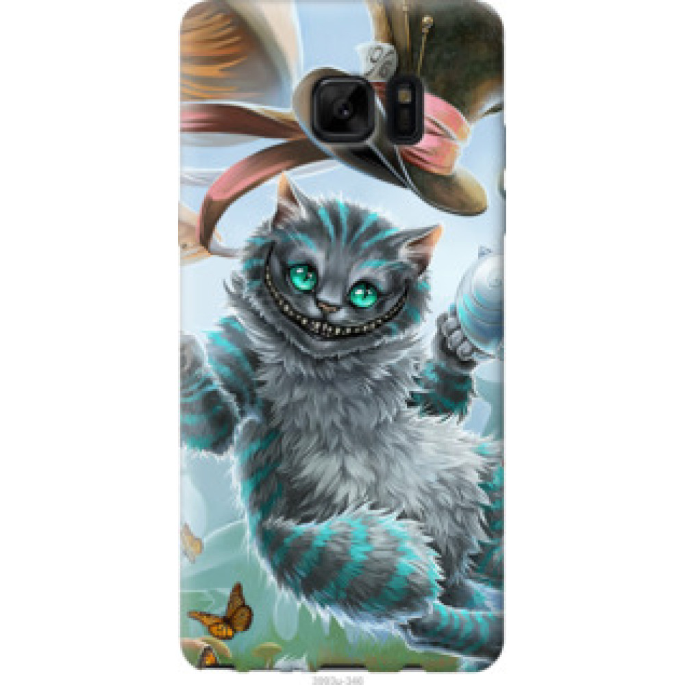 Чехол на Samsung Galaxy Note 7 Duos N930F Чеширский кот 2 (3993u-346)