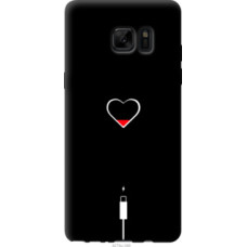 Чехол на Samsung Galaxy Note 7 Duos N930F Подзарядка сердца (4274u-346)