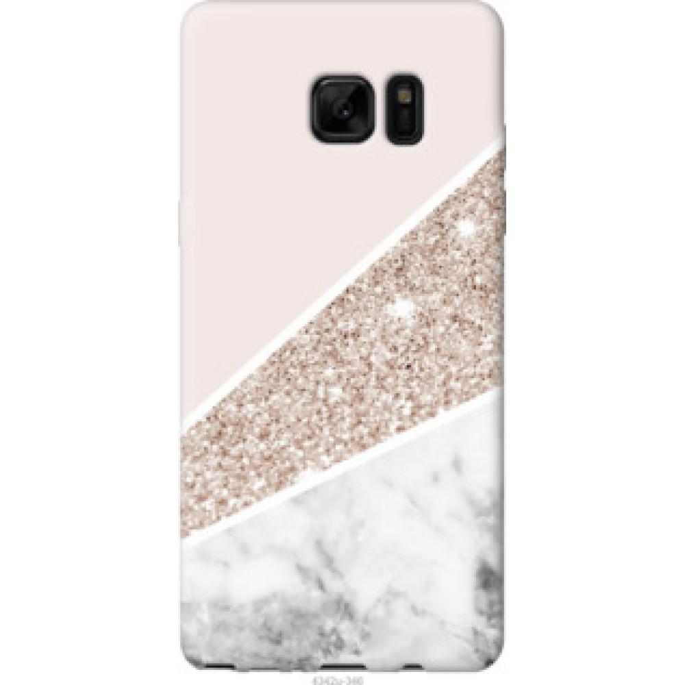 Чехол на Samsung Galaxy Note 7 Duos N930F Пастельный мрамор (4342u-346)