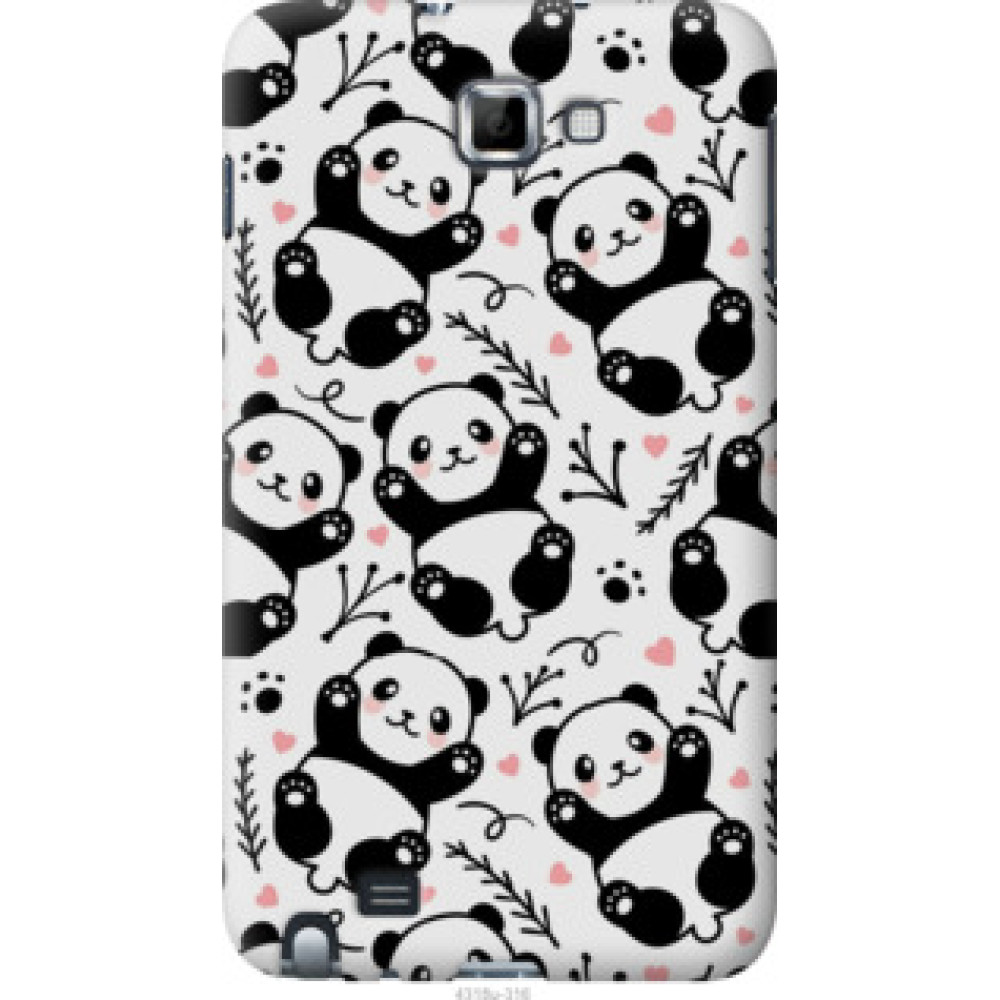 Чехол на Samsung Galaxy Note i9220 Панды (4318u-316)