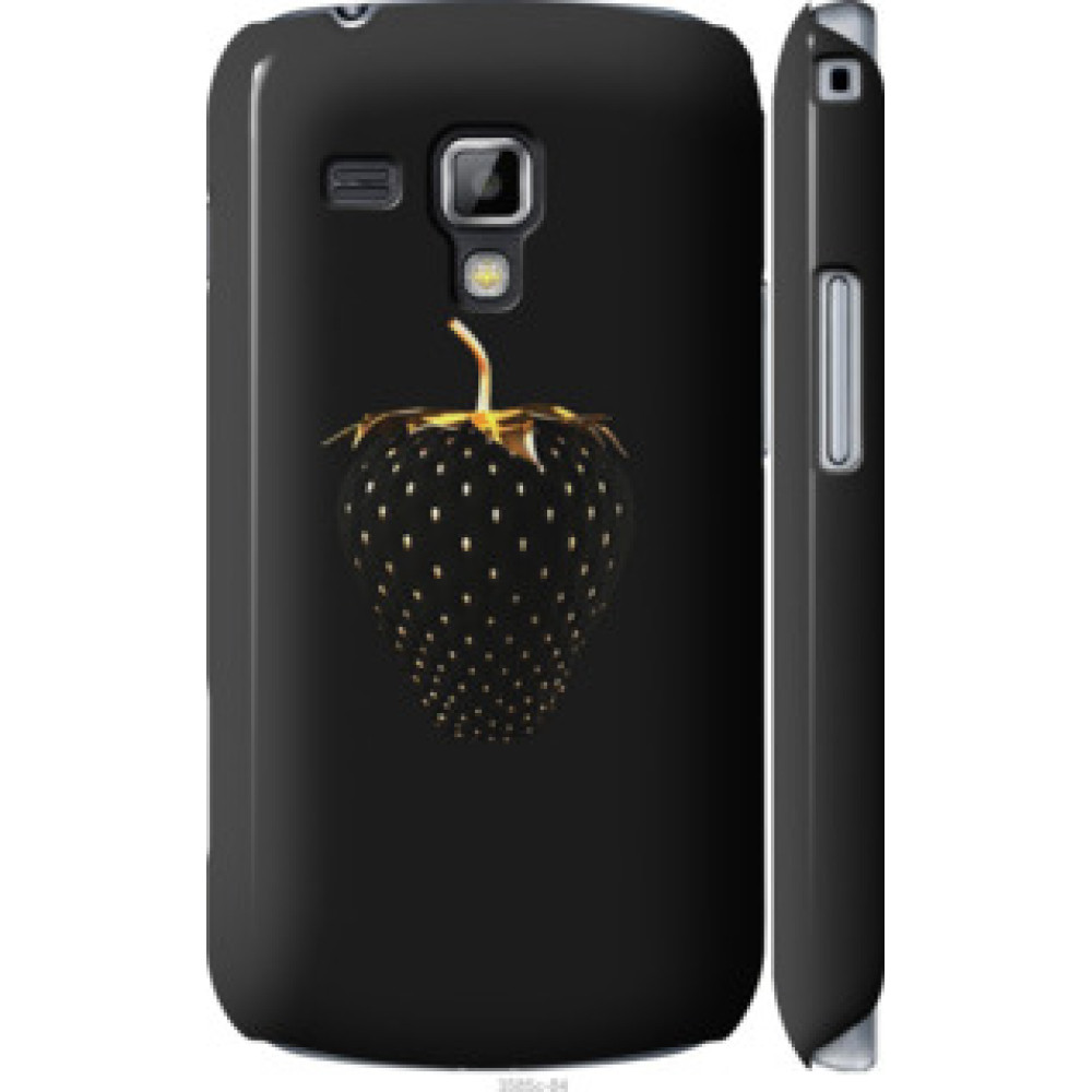 Чехол на Samsung Galaxy S Duos s7562 Черная клубника (3585c-84)