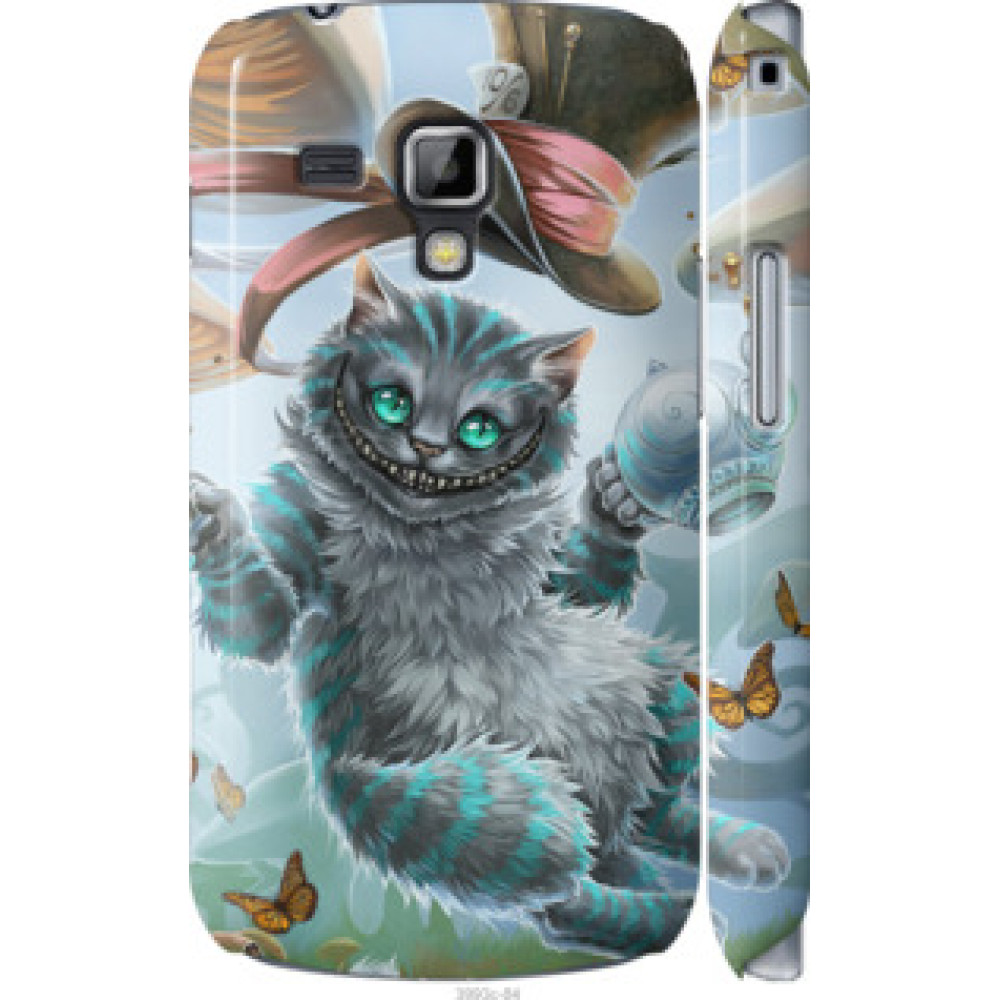 Чохол на Samsung Galaxy S Duos s7562 Чеширский кот 2 (3993c-84)