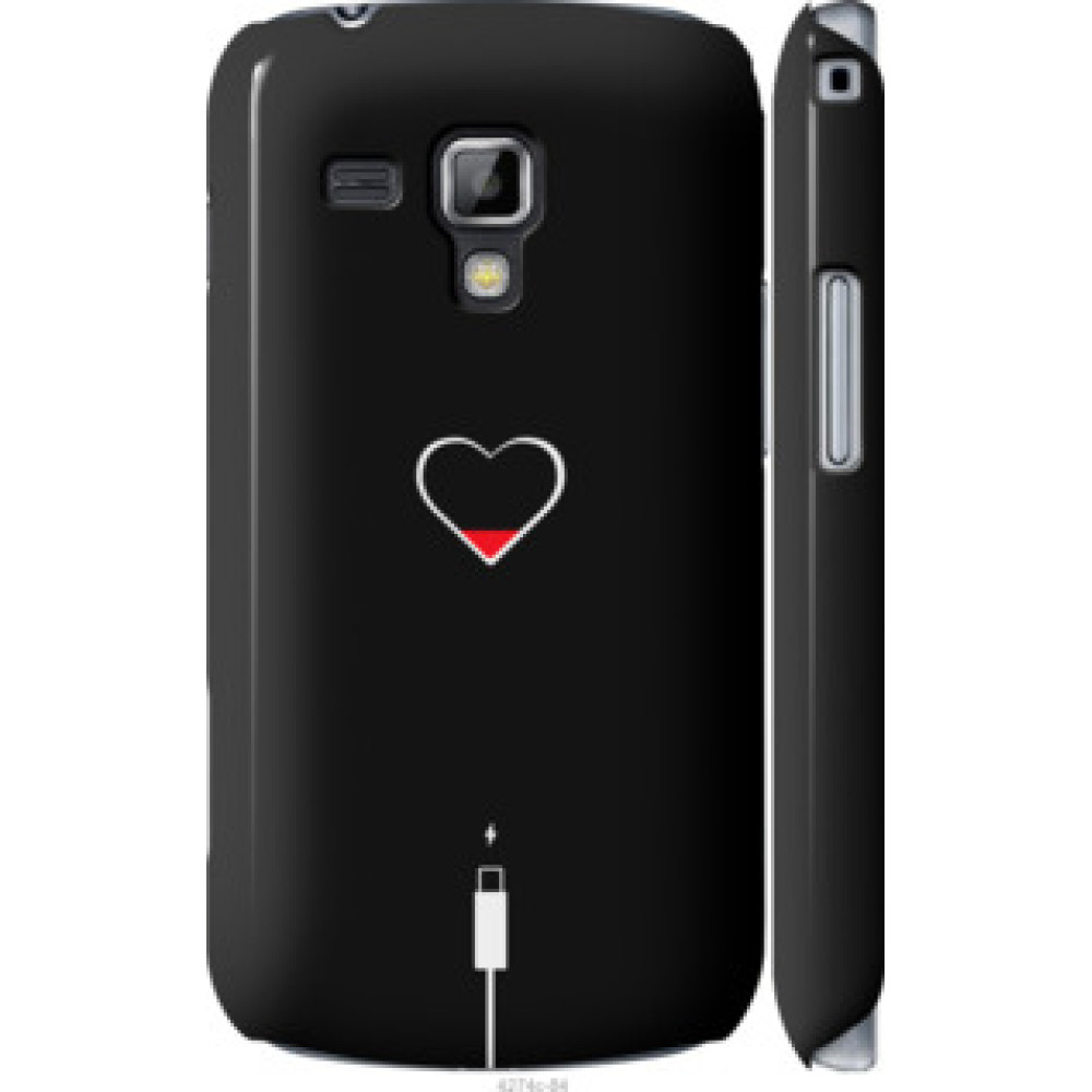 Чехол на Samsung Galaxy S Duos s7562 Подзарядка сердца (4274c-84)
