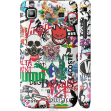 Чехол на Samsung Galaxy S i9000 Many different logos (4022c-77)