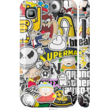 Чехол на Samsung Galaxy S i9000 Popular logos (4023c-77)