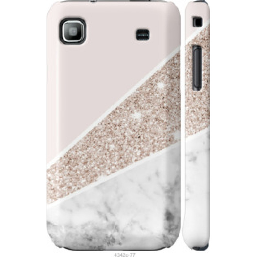 Чехол на Samsung Galaxy S i9000 Пастельный мрамор (4342c-77)