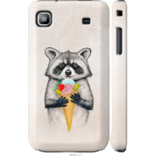 Чехол на Samsung Galaxy S i9000 Енотик с мороженым (4602c-77)