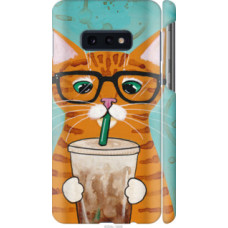 Чехол на Samsung Galaxy S10e Зеленоглазый кот в очках (4054c-1646)