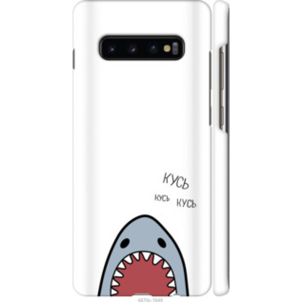Чехол на Samsung Galaxy S10 Plus Акула (4870c-1649)