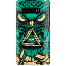 Чехол на Samsung Galaxy S10 Сова Арт-тату (3971c-1640)