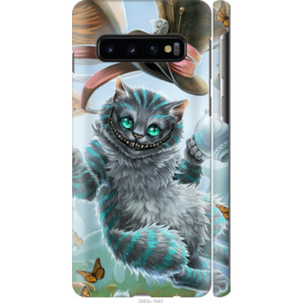 Чехол на Samsung Galaxy S10 Чеширский кот 2 (3993c-1640)
