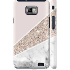 Чехол на Samsung Galaxy S2 Plus i9105 Пастельный мрамор (4342c-71)
