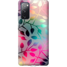 Чехол на Samsung Galaxy S20 FE G780F Листья (2235u-2075)