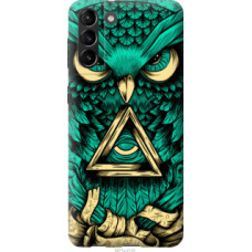 Чехол на Samsung Galaxy S21 Plus Сова Арт-тату (3971c-2115)