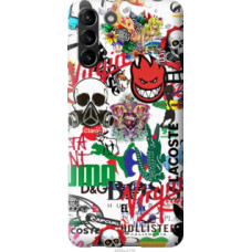 Чехол на Samsung Galaxy S21 Plus Many different logos (4022c-2115)