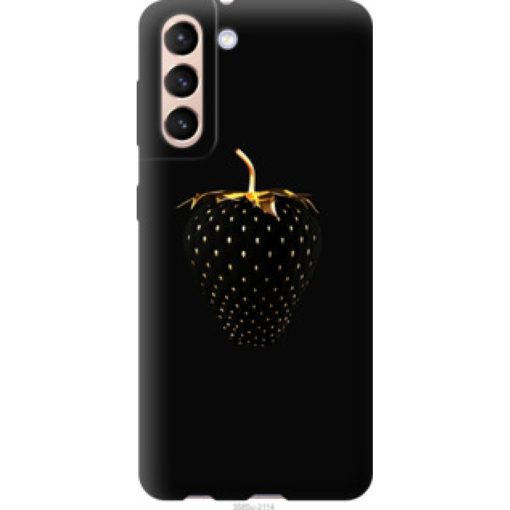 Чехол на Samsung Galaxy S21 Черная клубника (3585c-2114)