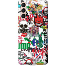 Чехол на Samsung Galaxy S21 Many different logos (4022c-2114)