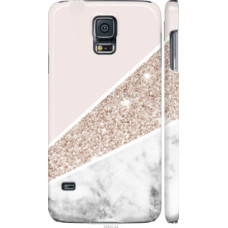Чехол на Samsung Galaxy S5 Duos SM G900FD Пастельный мрамор (4342c-62)