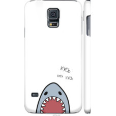 Чехол на Samsung Galaxy S5 Duos SM G900FD Акула (4870c-62)