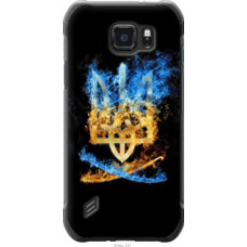 Чехол на Samsung Galaxy S6 active G890 Герб (1635u-331)