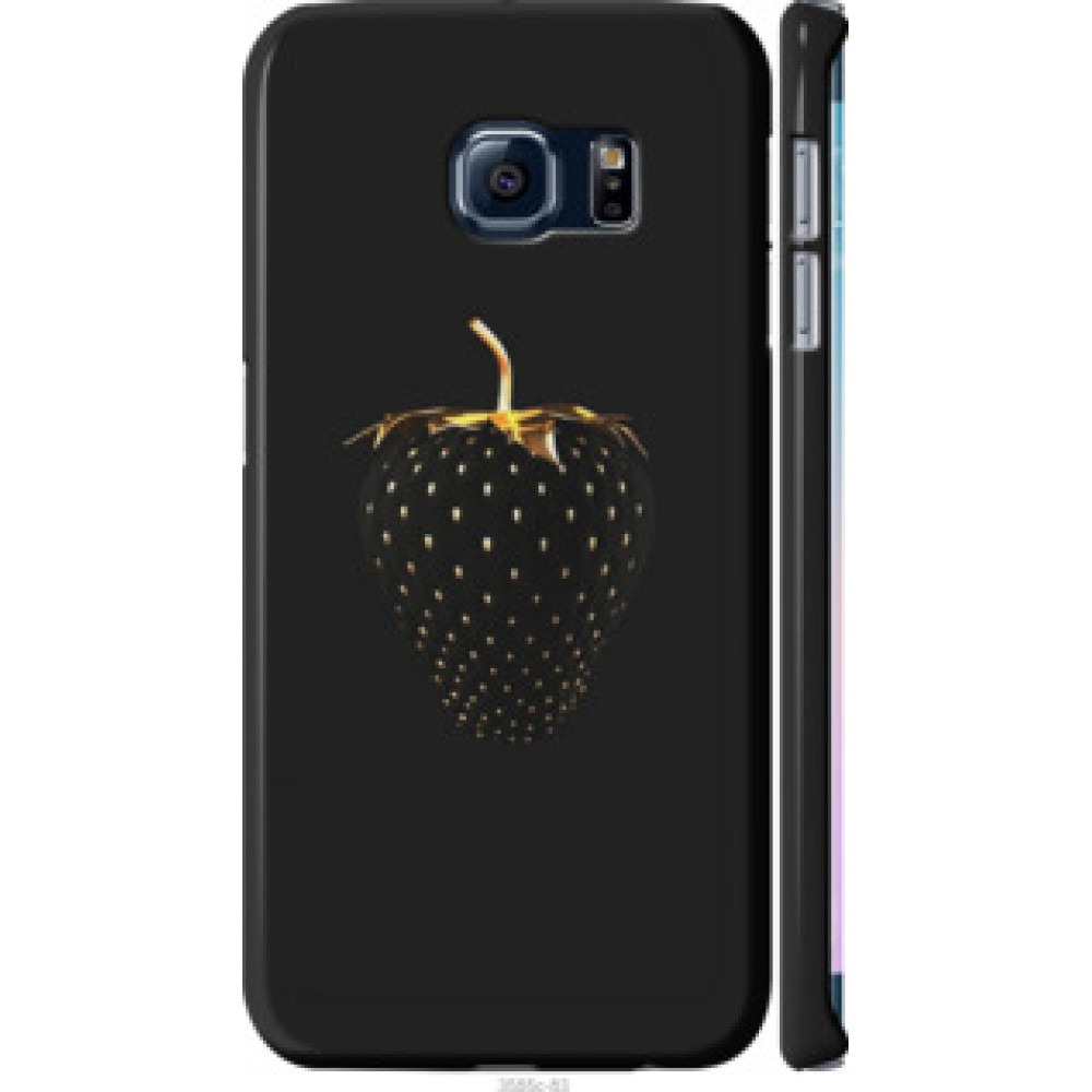 Чохол на Samsung Galaxy S6 Edge G925F Черная клубника (3585c-83)
