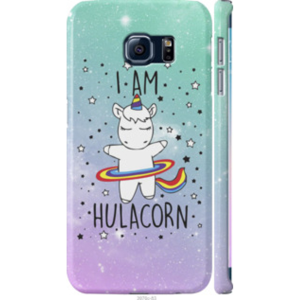Чехол на Samsung Galaxy S6 Edge G925F I'm hulacorn (3976c-83)
