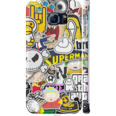 Чехол на Samsung Galaxy S6 Edge G925F Popular logos (4023c-83)