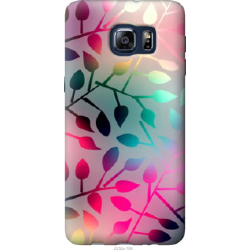 Чехол на Samsung Galaxy S6 Edge Plus G928 Листья (2235u-189)