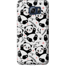 Чехол на Samsung Galaxy S6 Edge Plus G928 Панды (4318u-189)