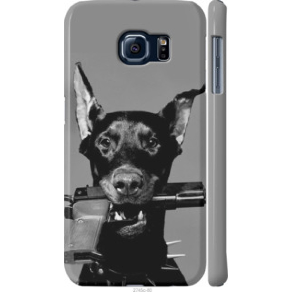 Чехол на Samsung Galaxy S6 G920 Доберман (2745c-80)