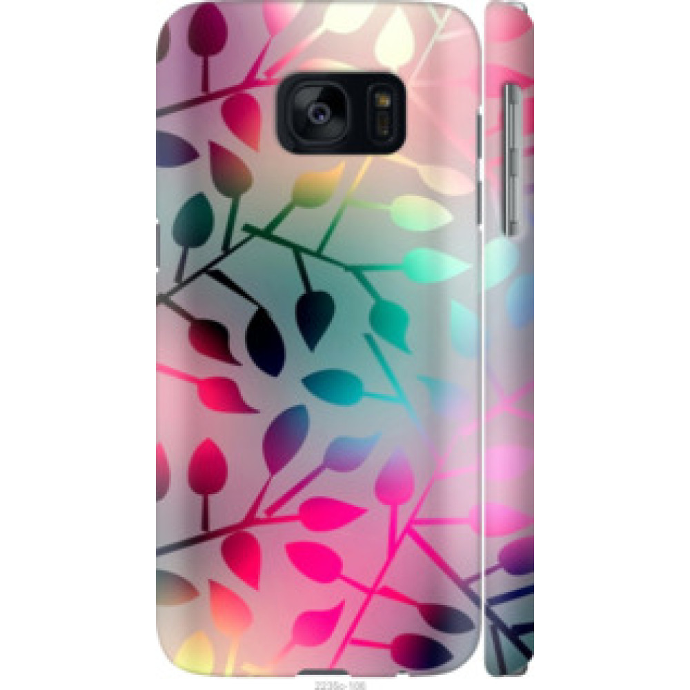 Чохол на Samsung Galaxy S7 G930F Листья (2235c-106)