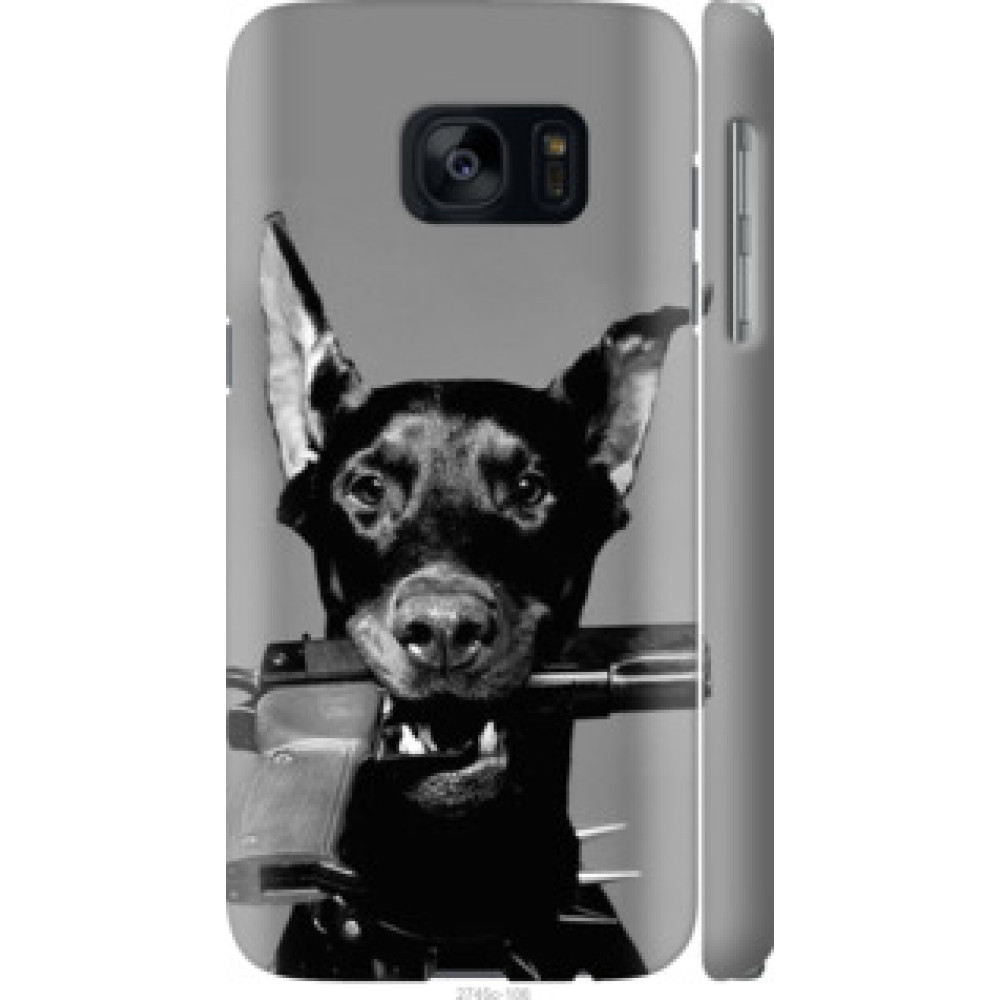 Чехол на Samsung Galaxy S7 G930F Доберман (2745c-106)