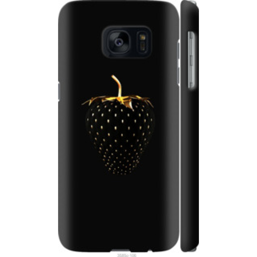 Чехол на Samsung Galaxy S7 G930F Черная клубника (3585c-106)