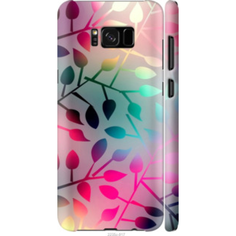 Чехол на Galaxy S8 Plus Листья (2235c-817)