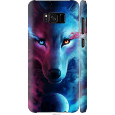 Чехол на Galaxy S8 Plus Арт-волк (3999c-817)