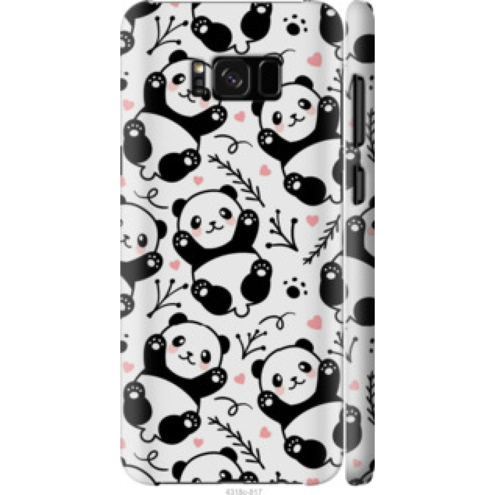 Чохол на Galaxy S8 Plus Панды (4318c-817)