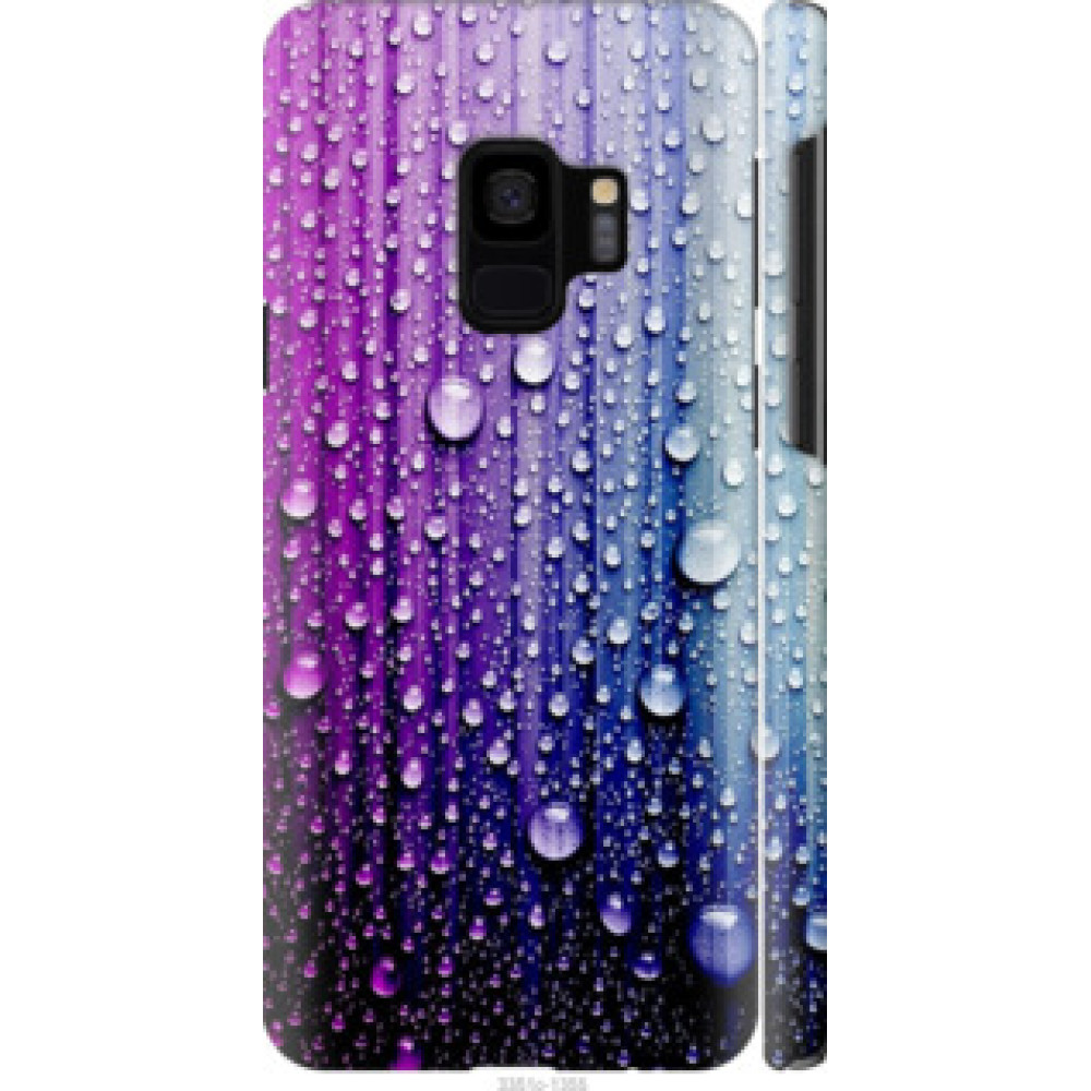 Чехол на Samsung Galaxy S9 Капли воды (3351c-1355)