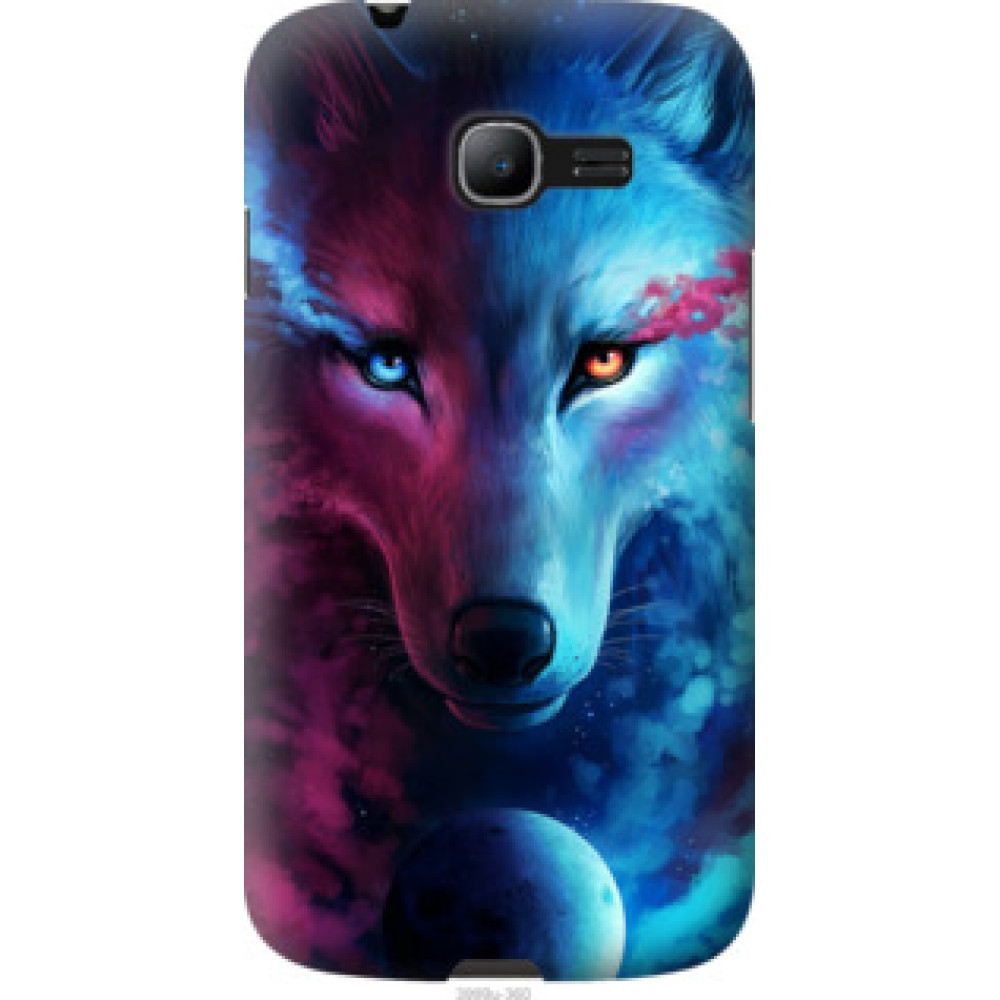 Чехол на Samsung Galaxy Star Plus S7262 Арт-волк (3999u-360)