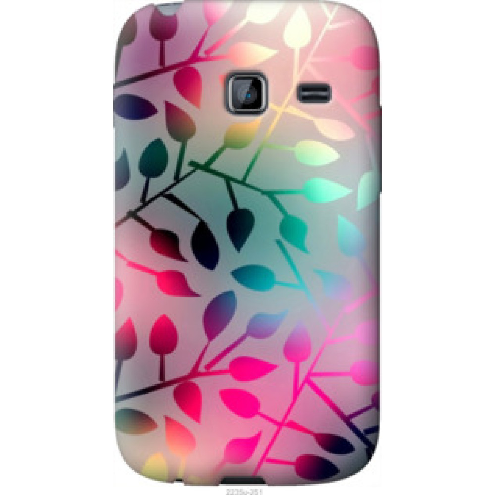 Чехол на Samsung Galaxy Y Duos S6102 Листья (2235u-251)